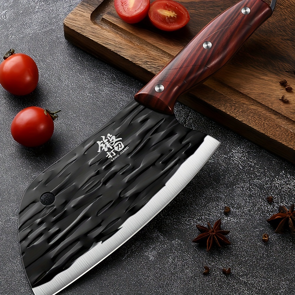 Sharp Meat Knife Stainless Steel Kitchen Restaurant Chef - Temu
