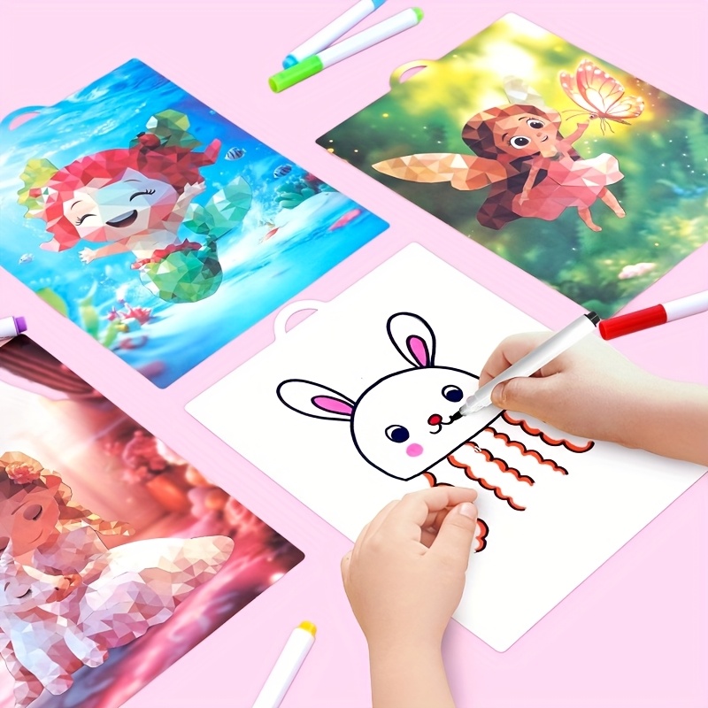 Tear & Paste Number Learning Sticker Puzzle for Kids 3+