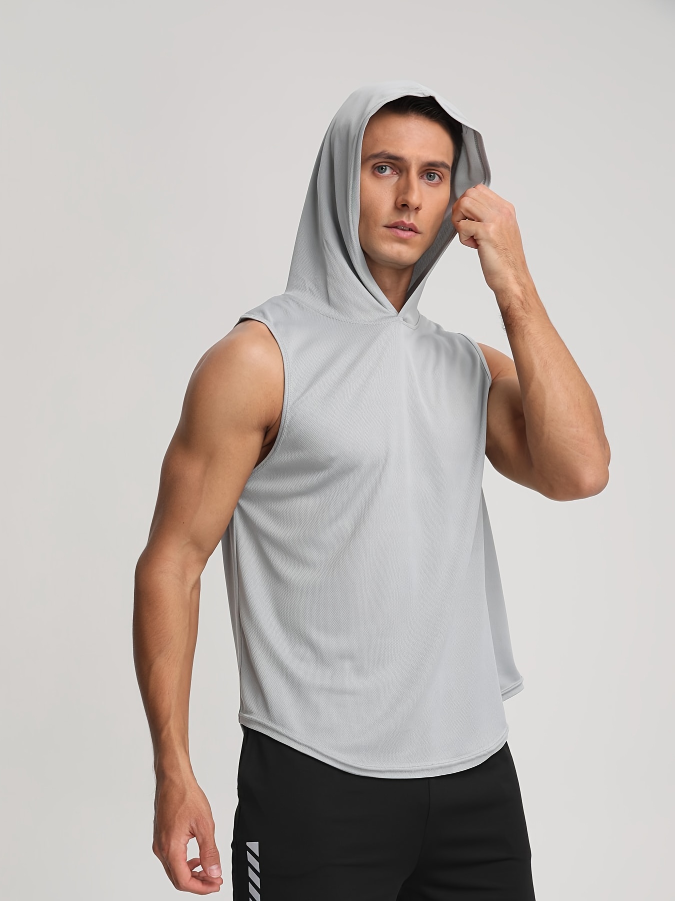 canottiera cappuccio canotta traspirante Temu Italy