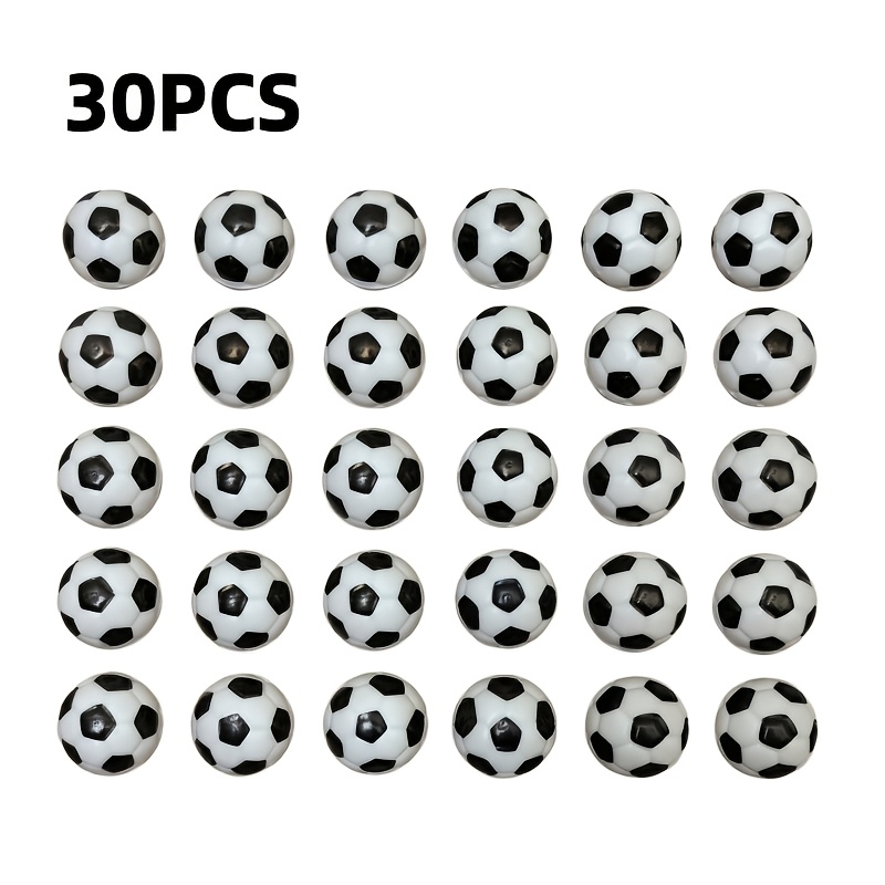 30pcs Mini Football Stress Balls 1.57" Soft Foam Sports Squeeze Toys For Kids Party Favors Stuffers Pinata Fillers School Carnival Prizes Birthday Treats Classroom Rewards Soccer Bulk Pack