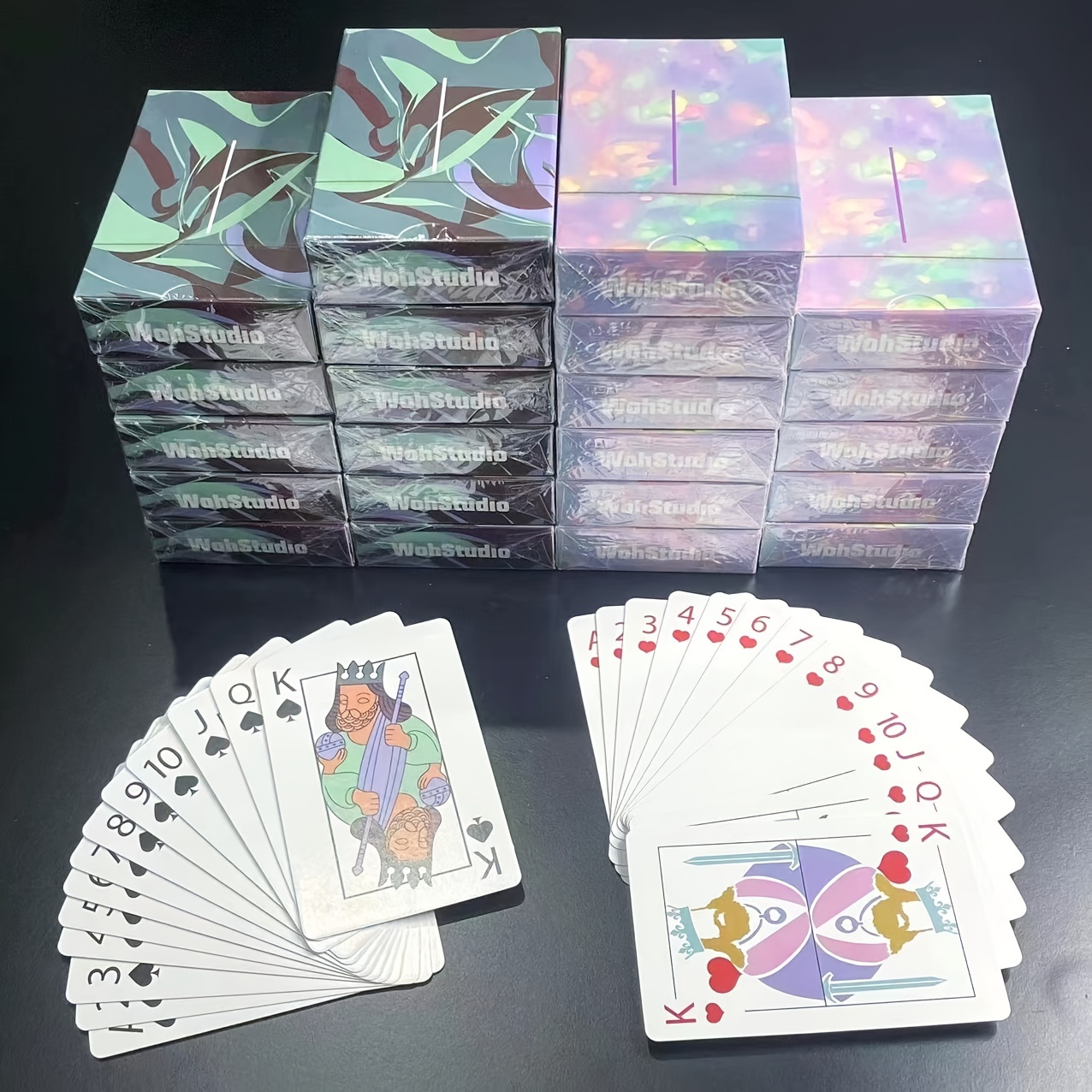 Plastic Card Box Transparent Thickened Plastic Game Card - Temu