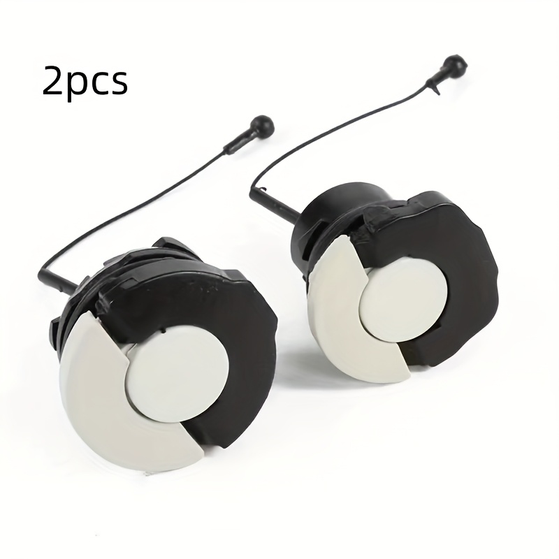 TEMU 2pcs Outdoor Electric And Lawn Equipment Replacement Fuel And Oil Covers For Chainsaws, Garden Accessories