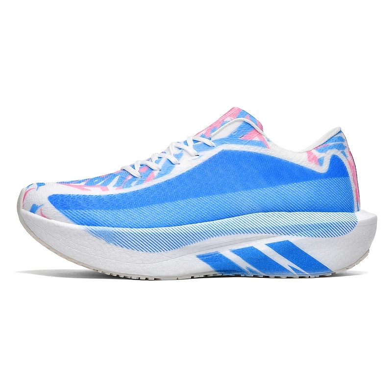 TEMU Summer New Carbon Plate Running Shoes Lightweight Breathable Non-slip Student Youth Sports Shoes Men's Sports Running Shoes Casual Shoes Sports