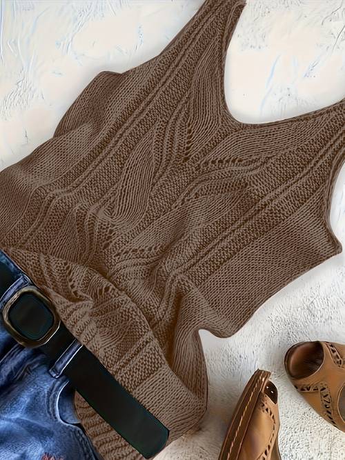 womens v neck knitted tank top sleeveless summer casual multiple colors acrylic hand wash or