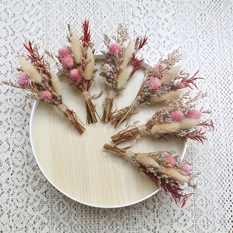 Image of 3/6 Bundles .99 Cm Outdoor Artificial Flowers For Home Decoration, Fake Flowers For Floral Arrangement Bouquets And For Home Decor, Perfect Gift For Valentine's Day, Mother's Day And Birthday