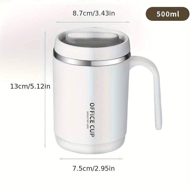 

1pc Color 304 Liner Mug, Insulated Cup, Coffee Cup, Stainless Steel Office Water Cup, Couple Cup, Exquisite
