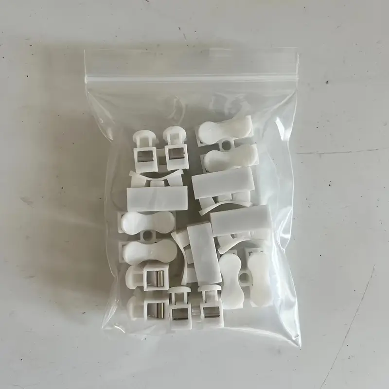 ch-2 quick connect wire terminals - durable steel spring connectors for easy cable clamping, supports 110v-240v 10pcs 8