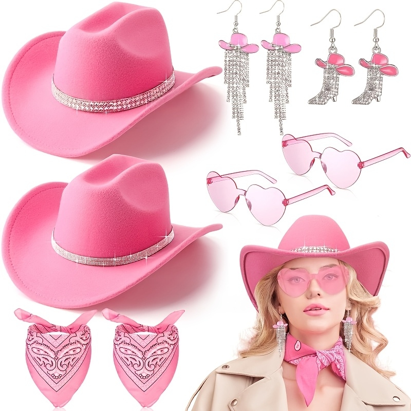 girl cowgirl hat sold on Temu United States display picture 3