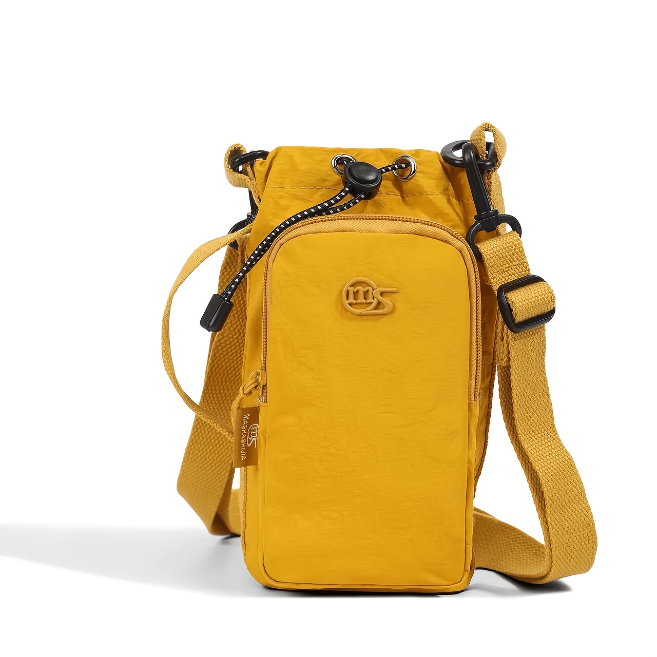 Image of New Portable Unisex Phone Bag, 3-color Options For Wallet, Shoulder Crossbody Bag, Outdoor Travel Bag, Drawstring Design