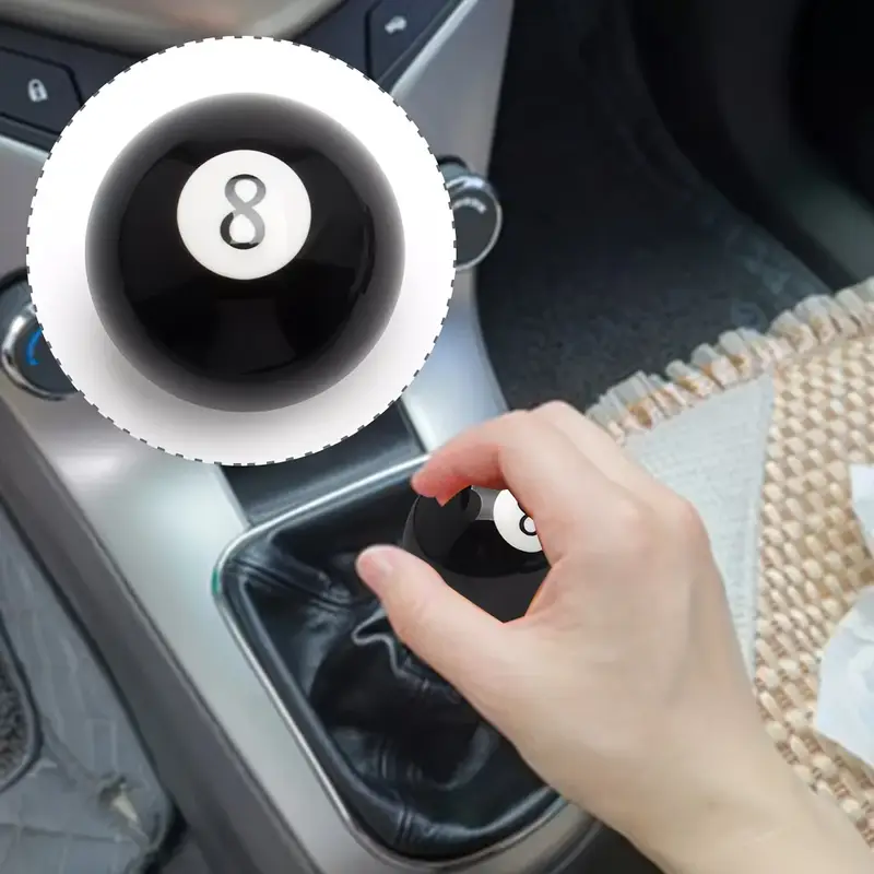 round 8 ball shift knob 5 6 speed billiard pool ball gear round 8 ball shift knob 5 6 speed billiard pool ball gear