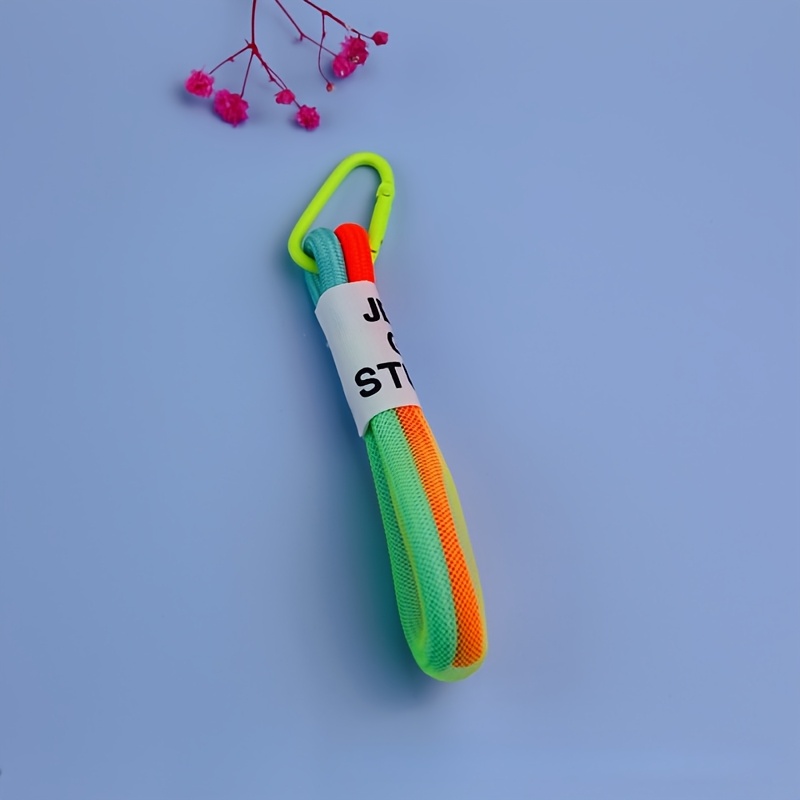 Image of New Diy Bag Accessories, Colorful Keychains With Rope Tassels And Hanging Decorations