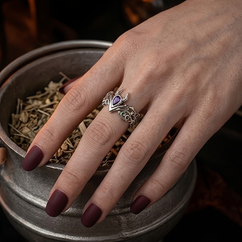 Women's Minimalist Liquid Metal Line Adjustable Ring