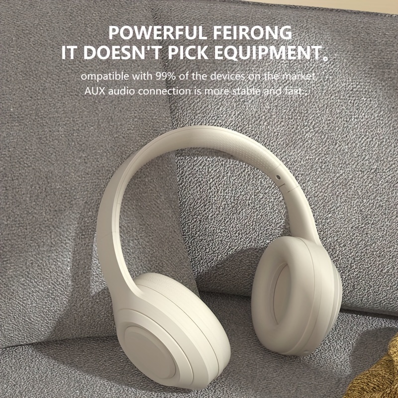 

Over-the-ear Wireless Headphones, Foldable, Stereo Headphones, Gaming And Music Headphones