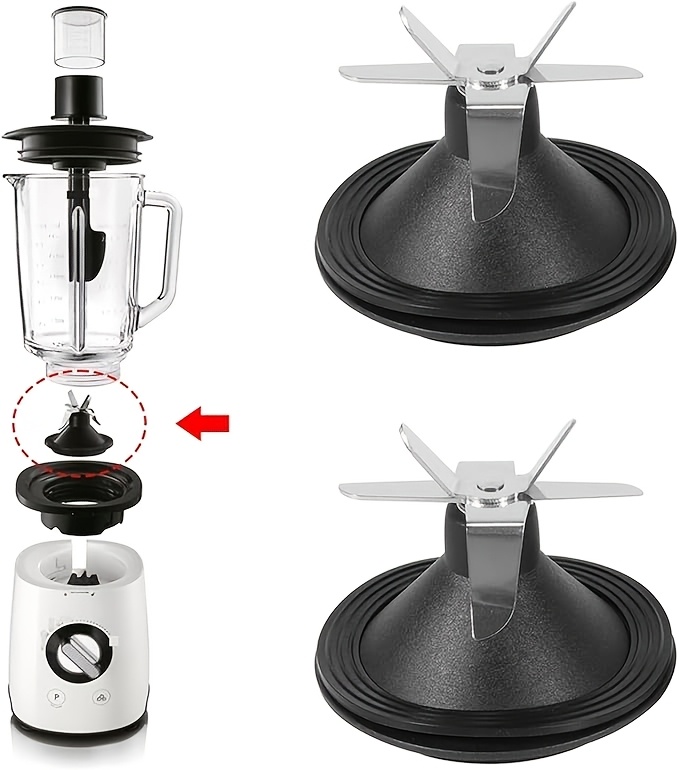 replacement parts for philip juicer blade mixer compatible with hr2093 hr2095 hr2096 details 2