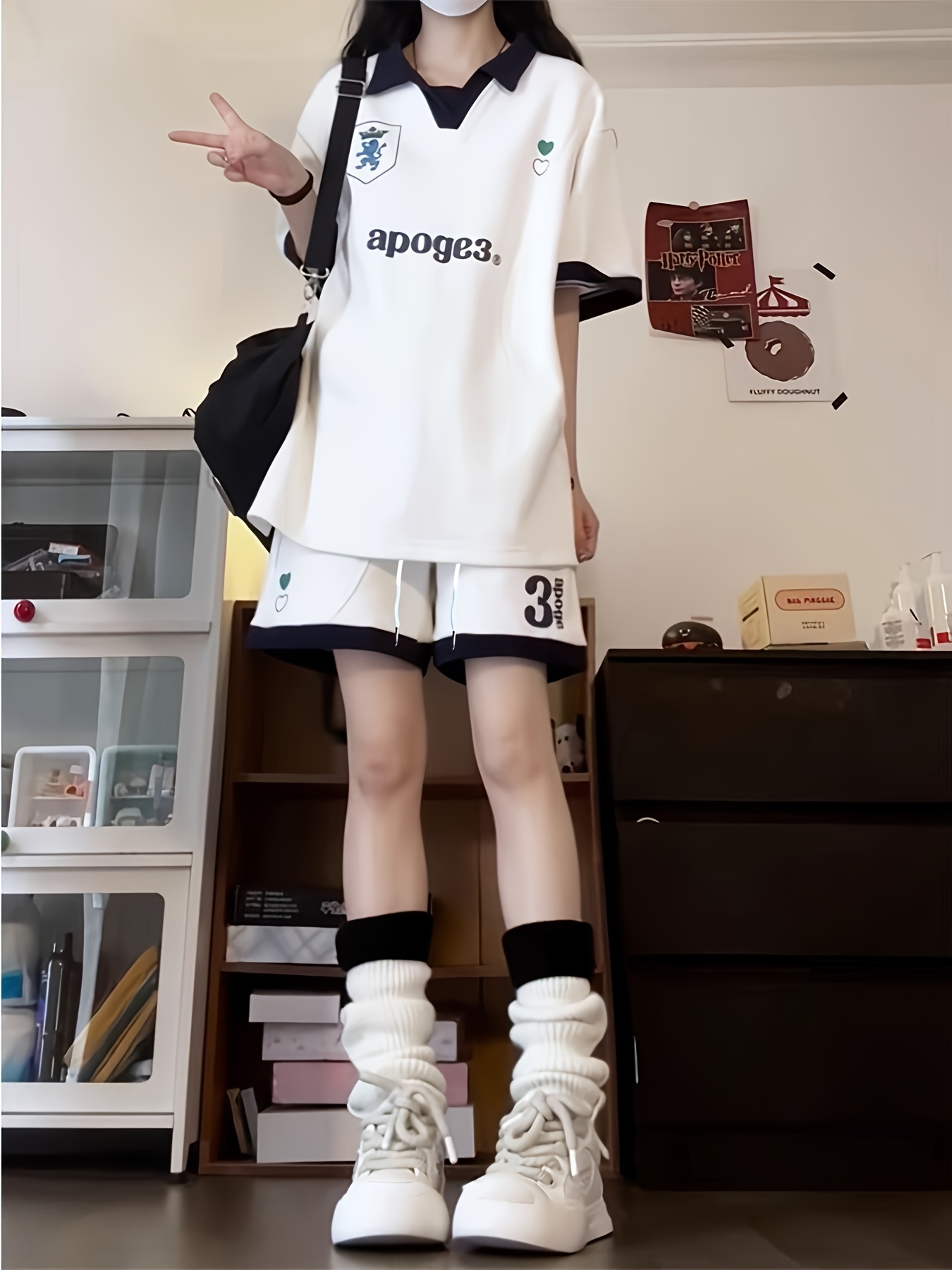two piece womens summer casual set korean style loose fit - Temu United  Arab Emirates