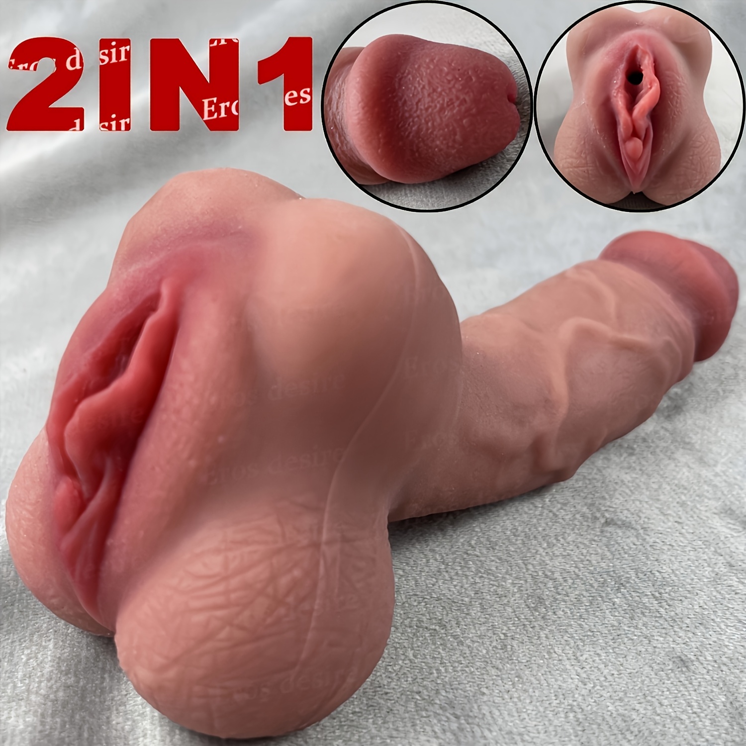 Dildo - Dildo - Dildo - Masturbadores Hombre De Juguetes Sexuales1pc Dual-Purpose Masturbation Cup Penis Trainer - Soft TPE Material, Easy to Clean, Comfortable Design for Couples & Solo Pleasure, No Battery Needed, Intimate, Realistic Texture
