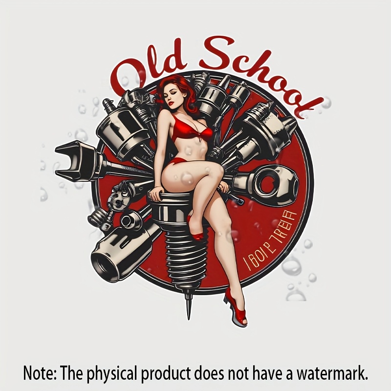 Adesivi Per Skateboard Retro Pin Up Girl Locker Toolbox Stickers Laptop Car Truck Bike Old Adesivo Pin-up Girl Retro - 7