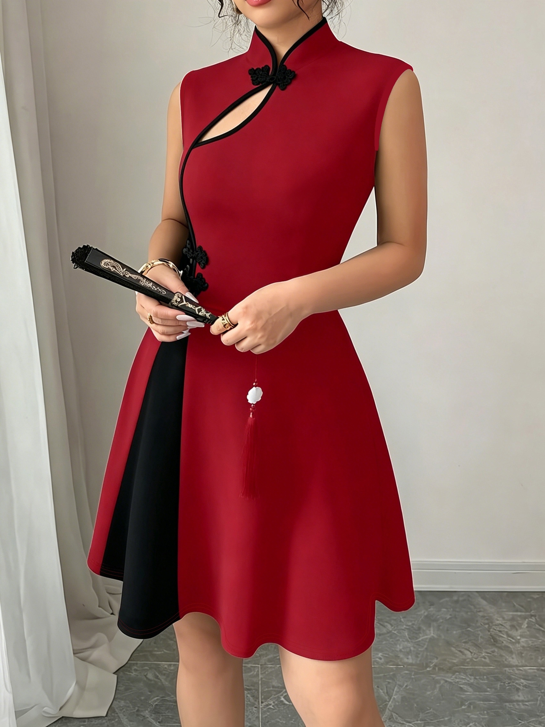 womens fashion elegant mini dress collection featuring a