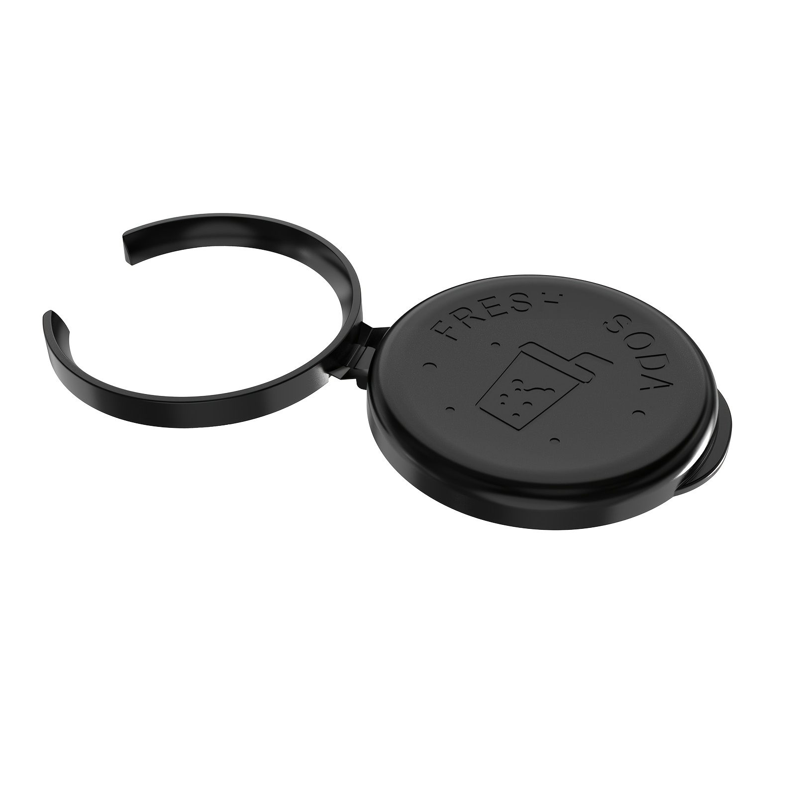 TEMU 1pc Protective Cap For Canned Drinks, Openable And Clampable On Can Mouth, Suitable For 330ml Beverage Cans, For Camping, Outdoor, Home Kitchen