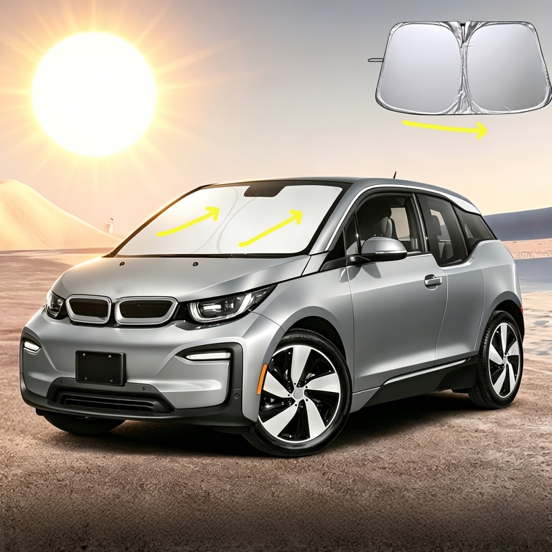 TEMU Windshield Sunshade, For I3 2014-2020, 2021, 2022, Front Windshield Sunshade, Blocks Sunlight, Protecting Car