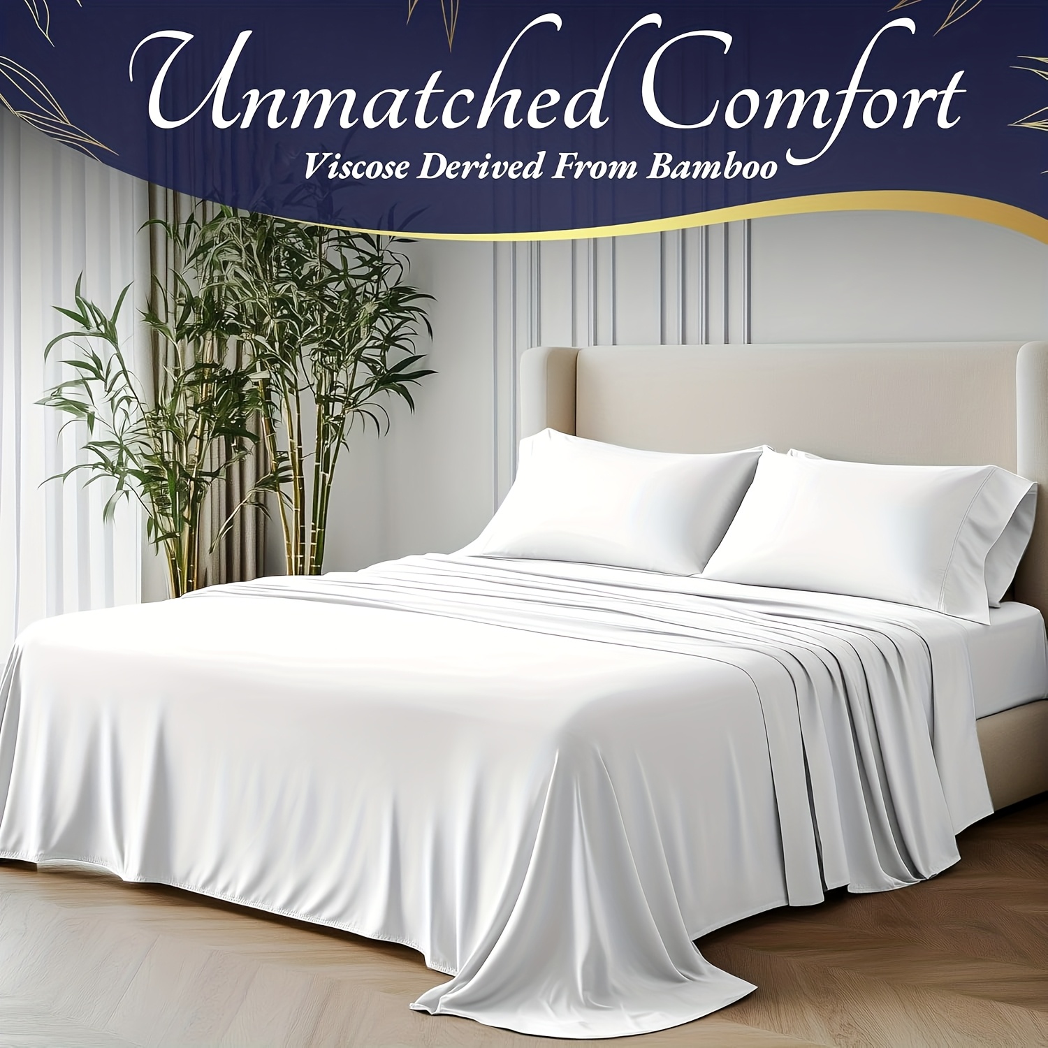 Cooling Bed Sheet King Sets - Luxurious & Ultra-Soft King Size Cooling Sheets for Hot Sleepers - Comfortable & Cool, Bamboo Blend Sheets King Size/Deep Pockets (Pink)-Home Christmas Decorations 15 Cooling Bed Sheet King Sets - Luxurious & Ultra-Soft King Size Cooling Sheets for Hot Sleepers - Comfortable & Cool, Bamboo Blend Sheets King Size/Deep Pockets (Pink)-Home Christmas Decorations - Image 15
