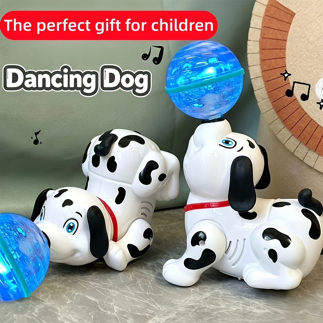Multi-Functional Electric Sound Light Spinning Toy