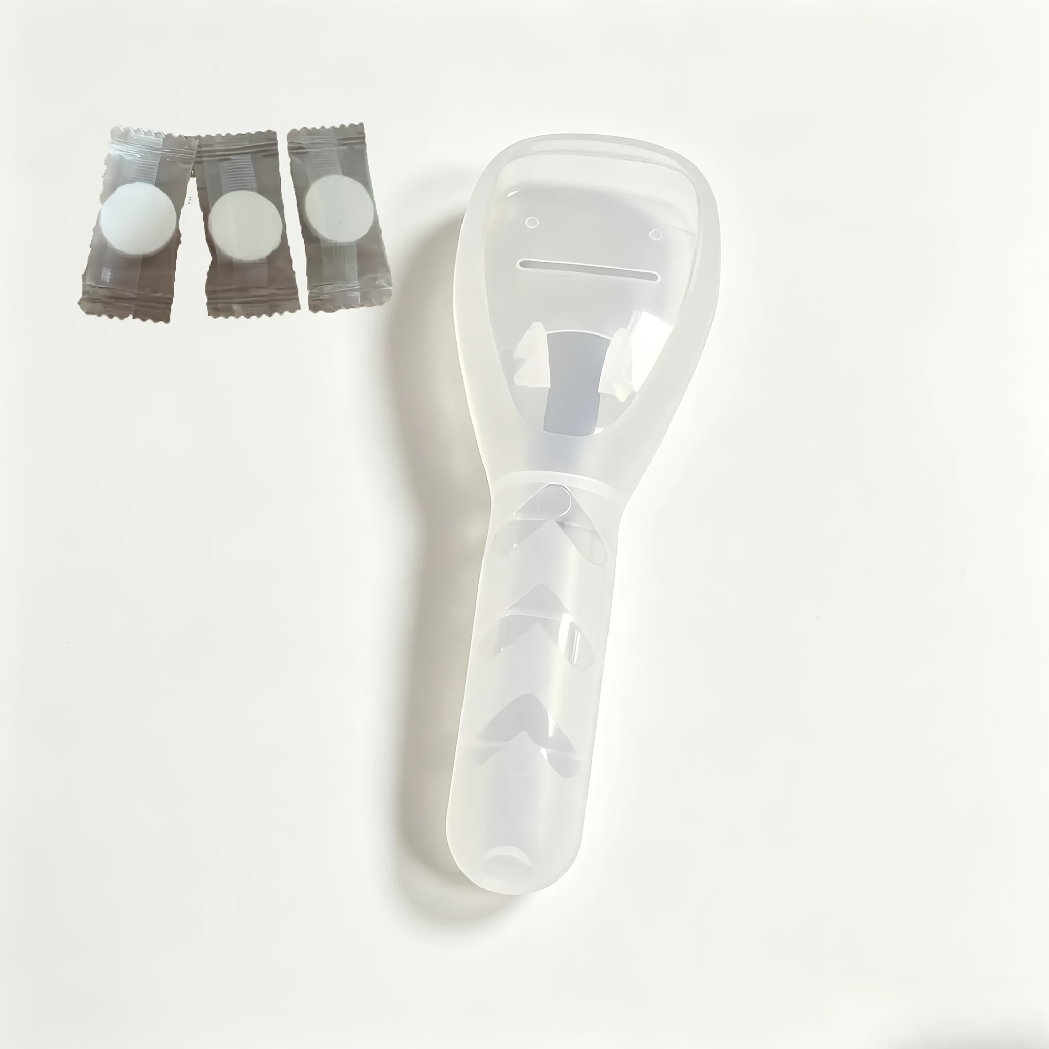 TEMU 4pcs (1pc Organizer And 3pcs Compressed Towels) Durable For Toiletry Storage - Plastic Material, Lightweight, Dust-proof, Transparent - Compact