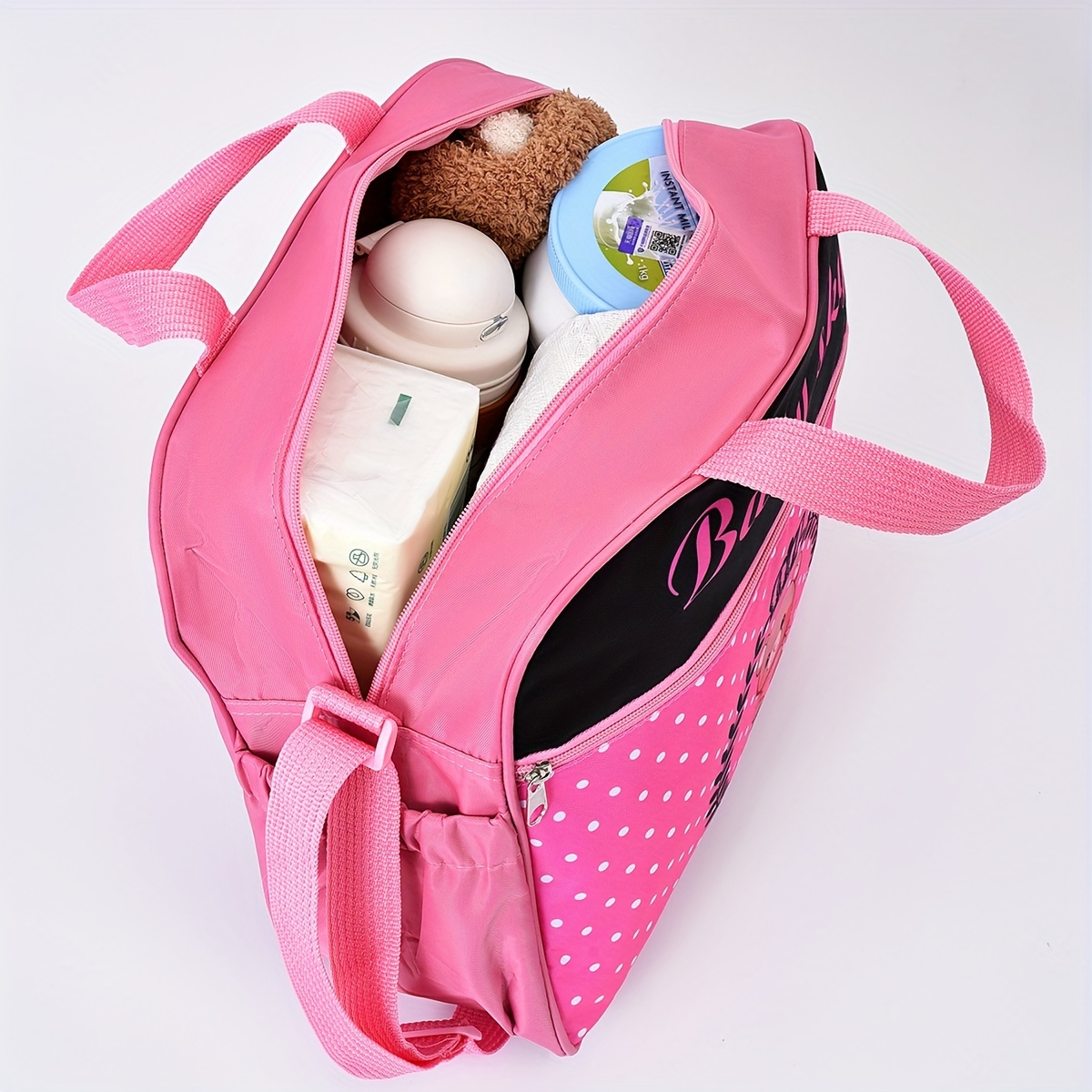 sky 5pcs diaper bag set multifunctional large capacity Temu - Main Image