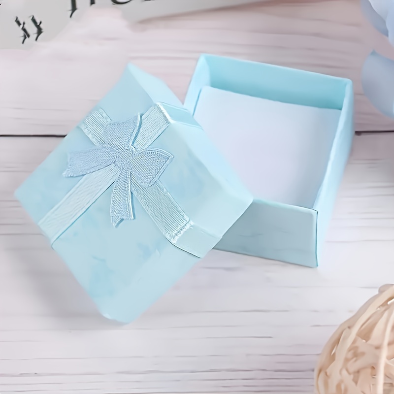 12pcs/set Of Fashion Jewelry Gift Box Necklace Earrings Ring Paper Packaging Box, Perfect Display Supplies, Birthday, Anniversary, Valentine's Day, Day Gifts