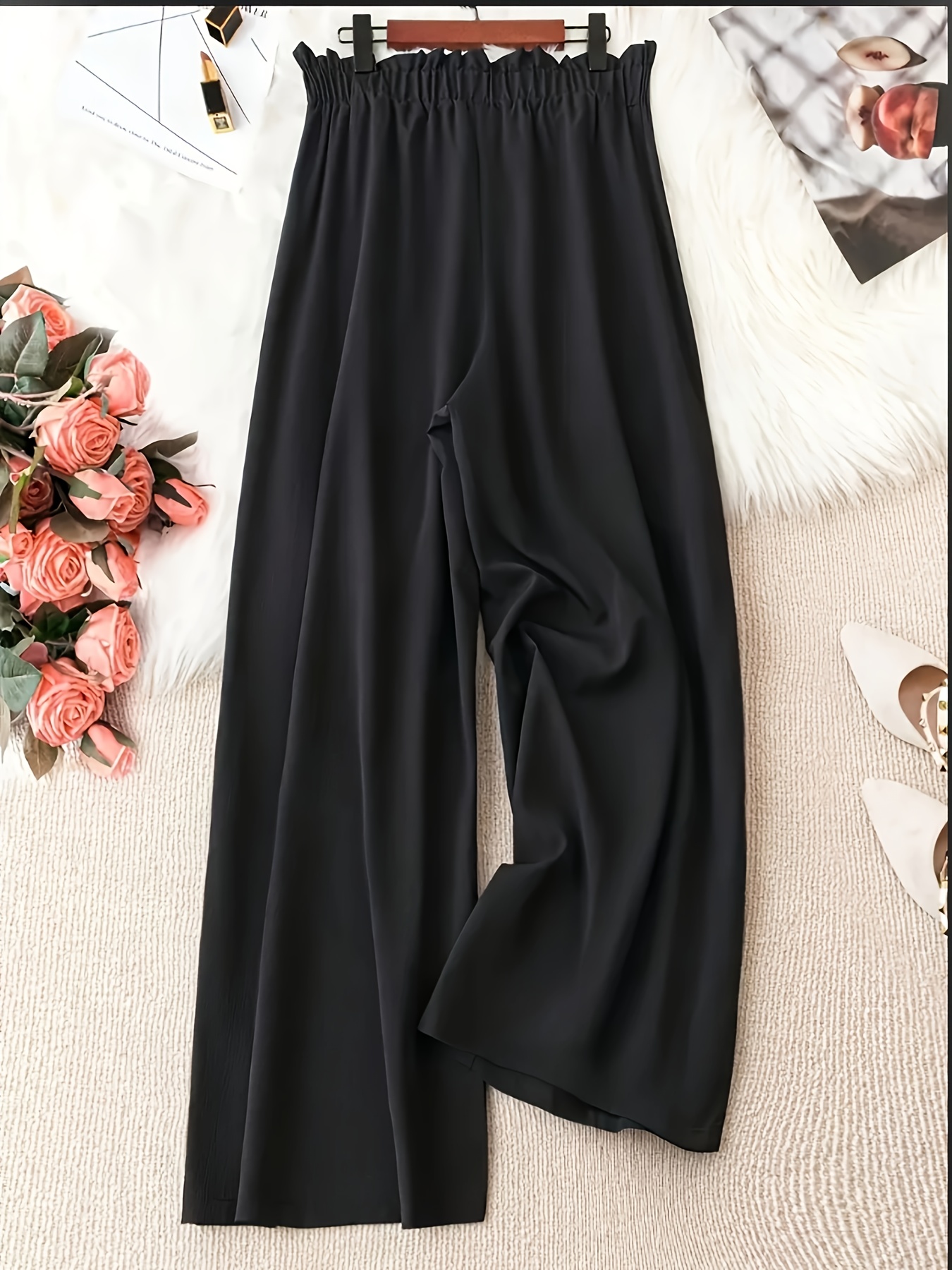 Plus Size Straight Leg Pants