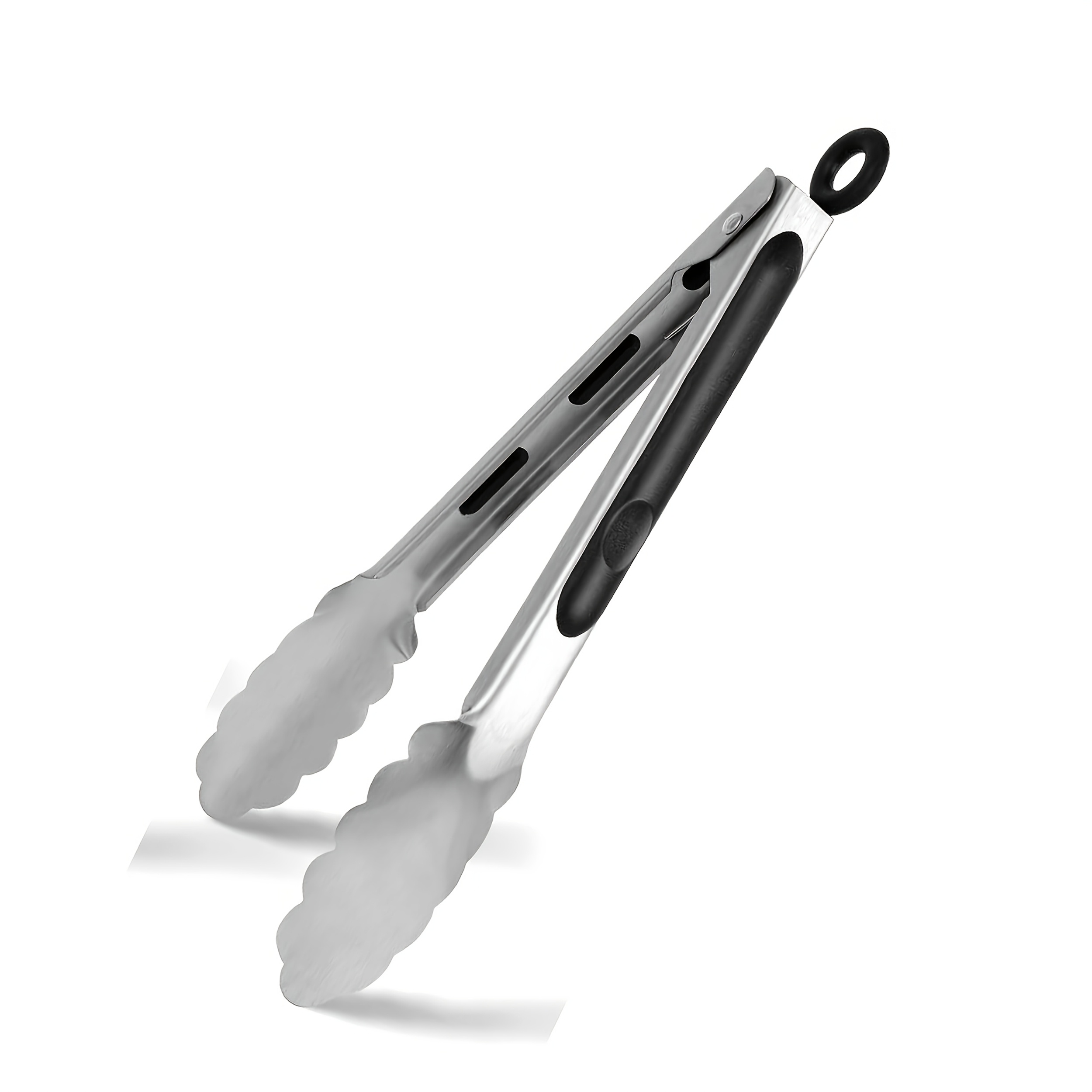 TEMU Pinces de cuisine premium en acier inoxydable - Pinces de cuisine robustes pour barbecue, grillades, service avec clip de verrouillage | Poignée