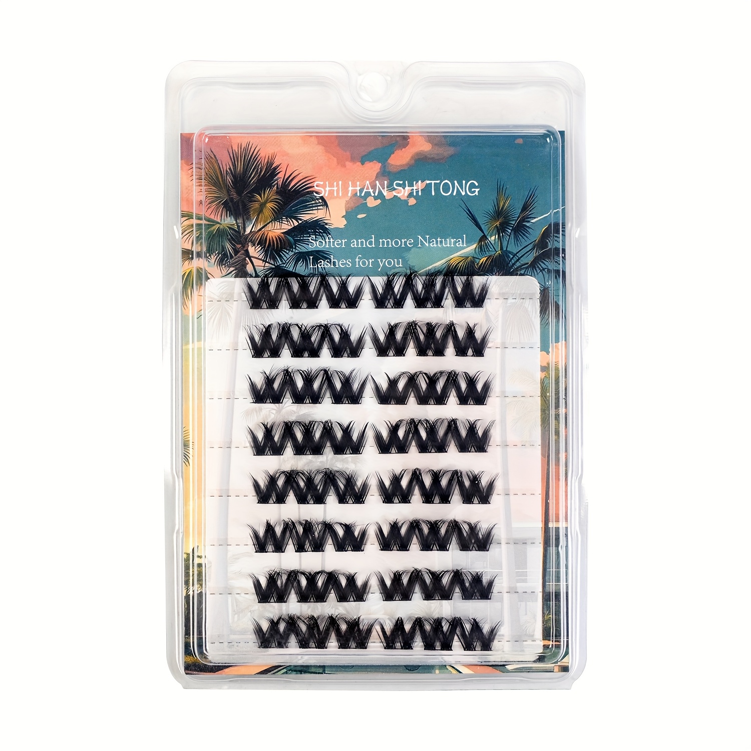48 Clusters Of Eyelashes - Lash Extension, Natural, Anime, Cross, Cluster, And Fluffy Styles - C Eyelashes Suitable For Beginners, Reusable