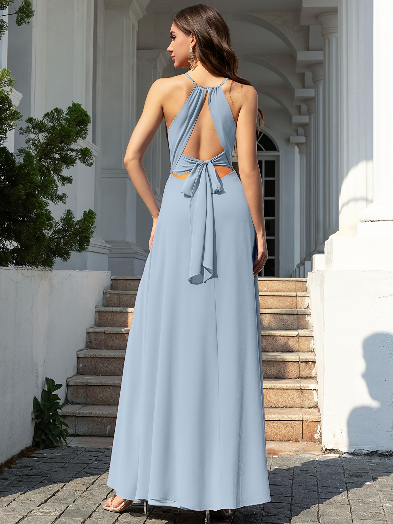 sachin and babi light blue dress How To Hem A Chiffon Dress Without Sewing