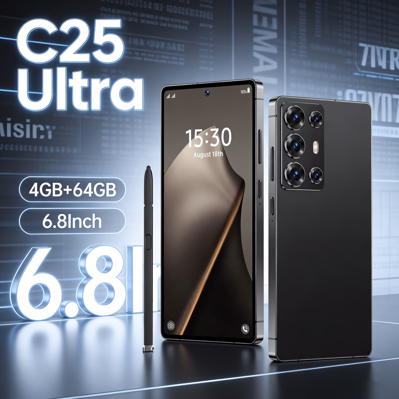 professional unlocked smartphone 6gb 64gb stylus vibrant display superior performance smooth multitasking designed tk and the perfect corporate gift for employees and clients Product details 1