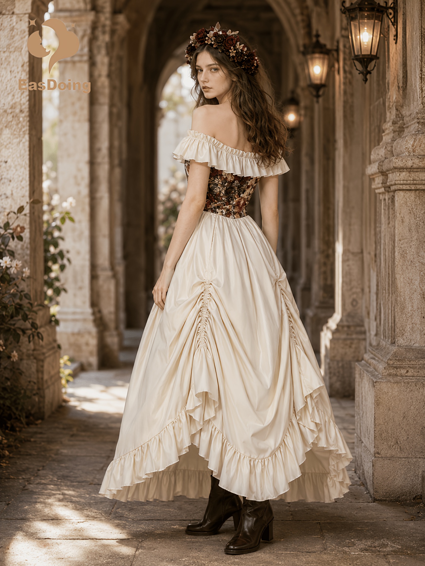 renaissance dress for women sold on Temu United States