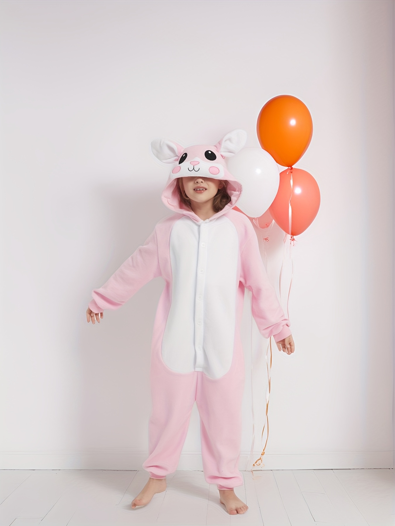 Animal Costume *-Large *' Onesie Boys' Animal Onesie Pajamas Thickened  Cartoon Hooded Jumpsuit Girls' Character Outfi