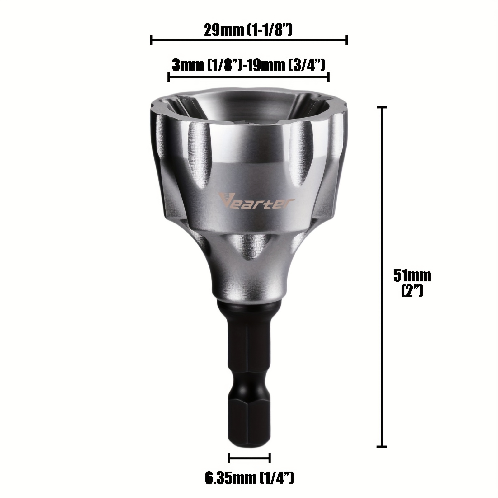 3-19mm Deburring External Chamfer Tool Deburring Chamfer Tool Internal Countersink Drill Bit For Remove Burr Steel
