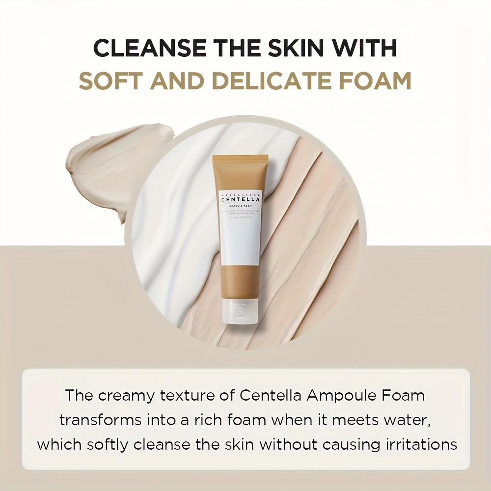4 22 fl oz 125ml radascar foam cleanser alcohol free   powder formula glycerin enriched unscented for   types deep cleaning face wash jojoba oil   details 3