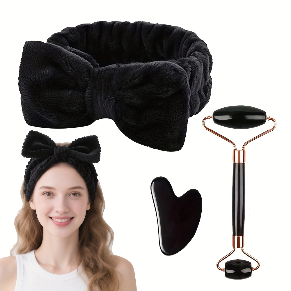 Merkaunis Haarband-Set – 42 Stück Weiche Stirnbänder Für Make-up, Hautpflege & Frisur