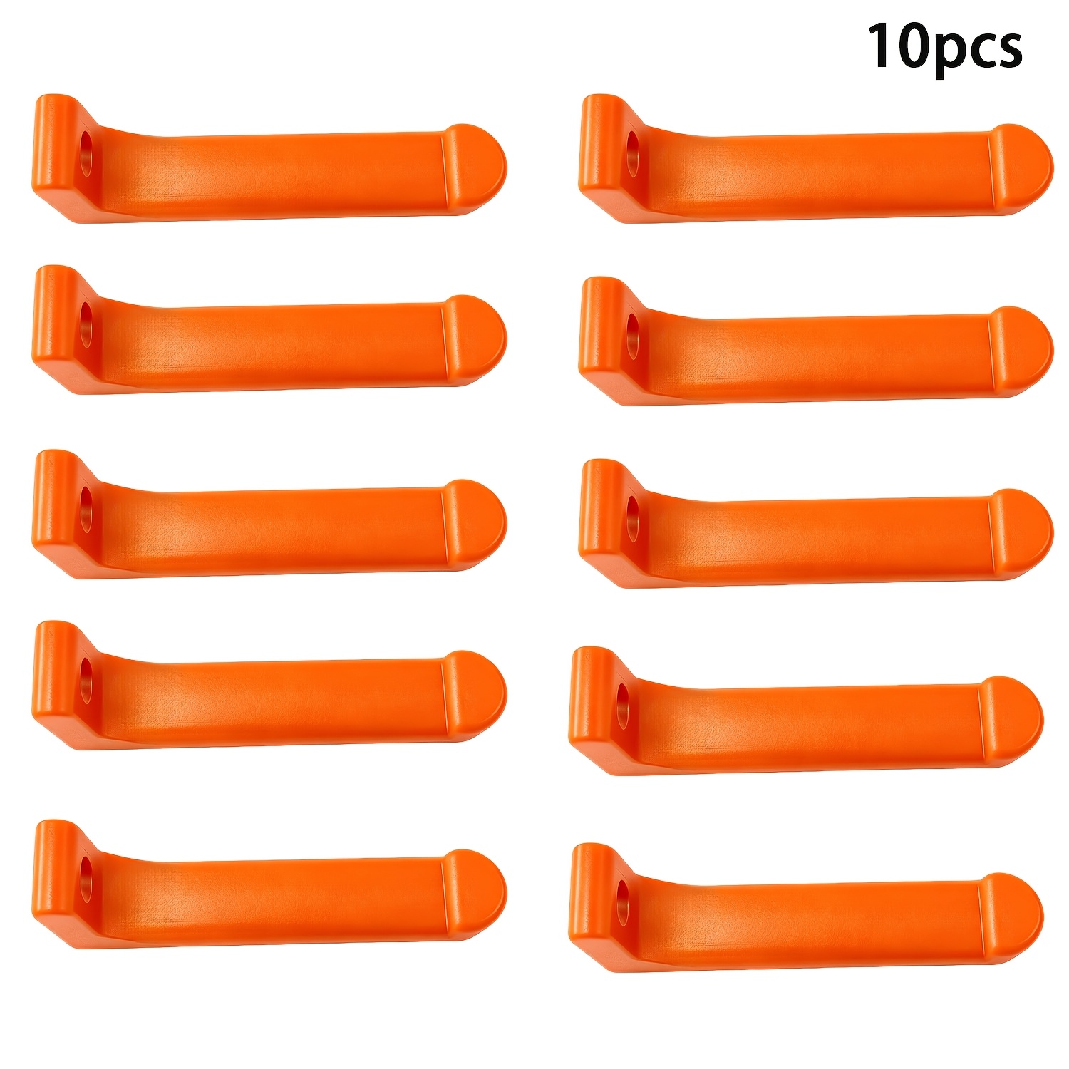 TEMU Set da 10 pezzi di dispenser per nastro adesivo da parete con ganci multifunzione - Materiale plastico resistente alla corrosione, per riporre
