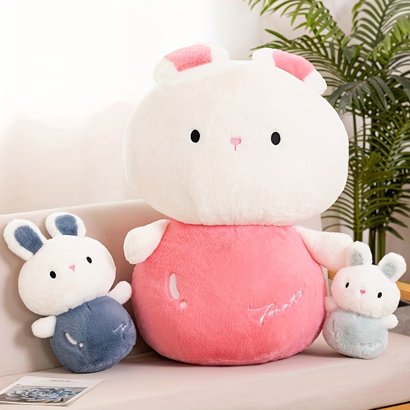 8 Bunnies In 1 Bag Cute Plush Pillow Kawaii Room Decor Throw - Temu