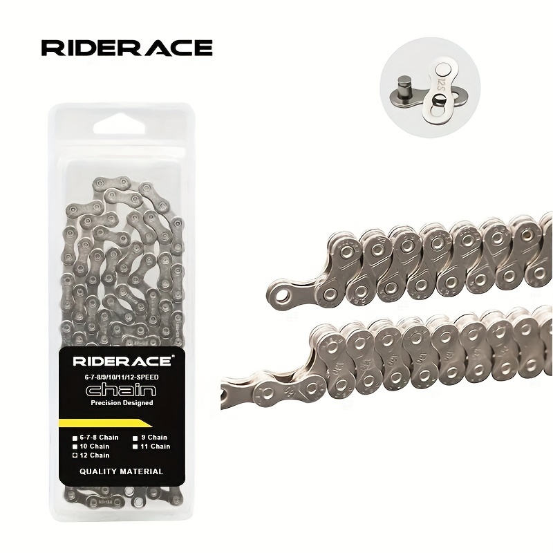 

Stainless Chain For Mountain & Road Bikes - 116 , Fits 8-12 , Silvery Cycling Accessory, Bike Chain, Bicycle Chain, Mtb Accessories