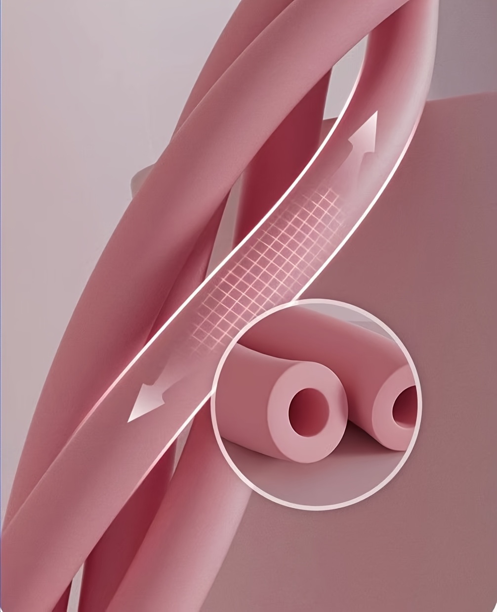 pedal band home band fitness pull rope sit up aid six tubes elastic band yoga training equipment compact home strength system non slip pedal comfortable handles quiet rebound Product details 5