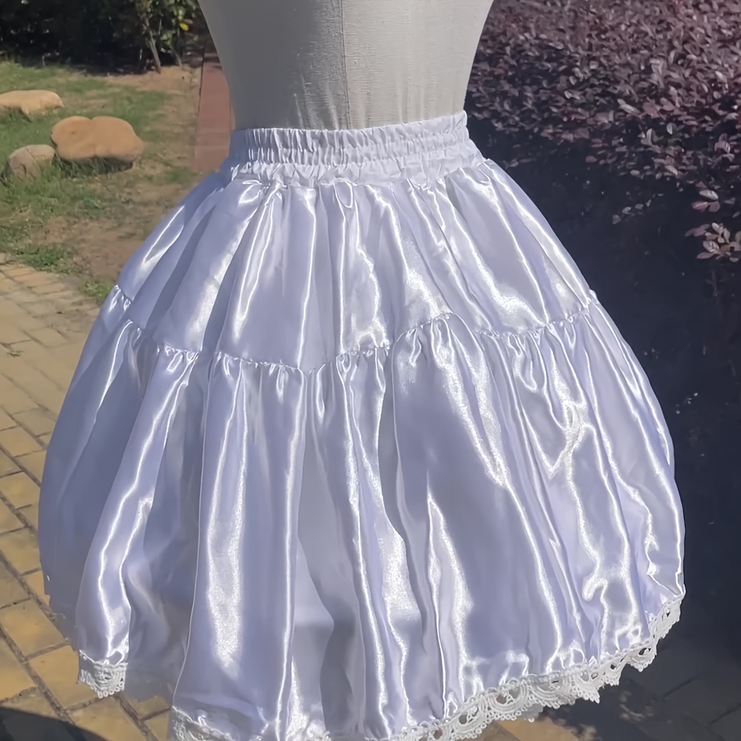 White tulle clearance cage skirt