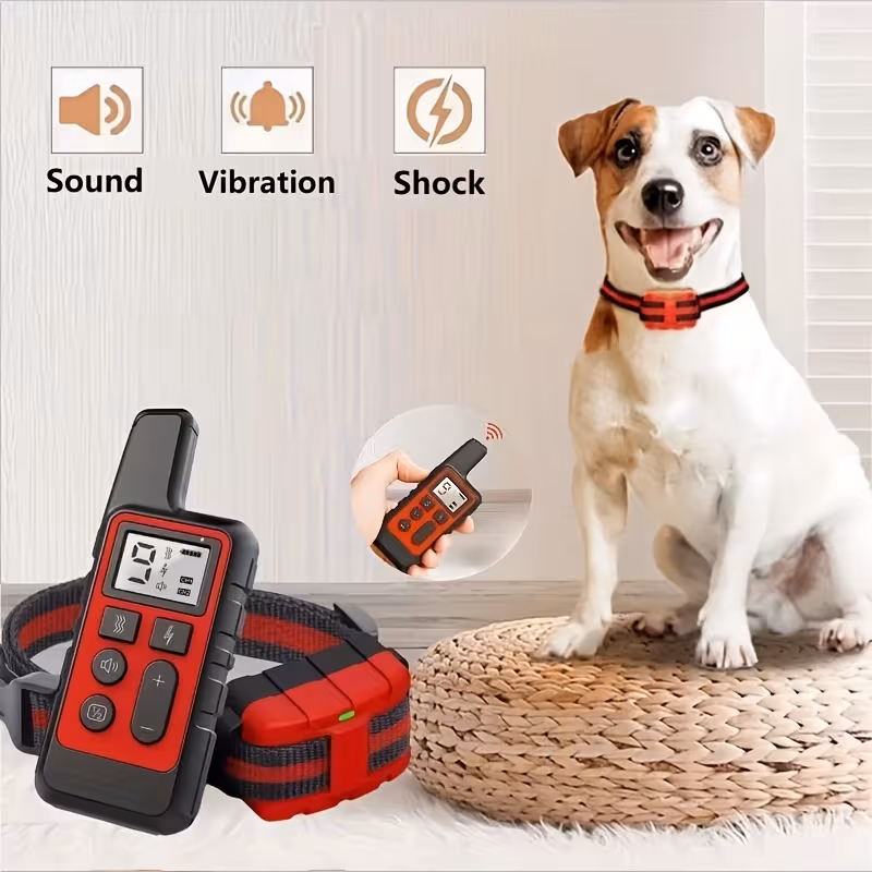 Collier anti fugue chien — télécommande