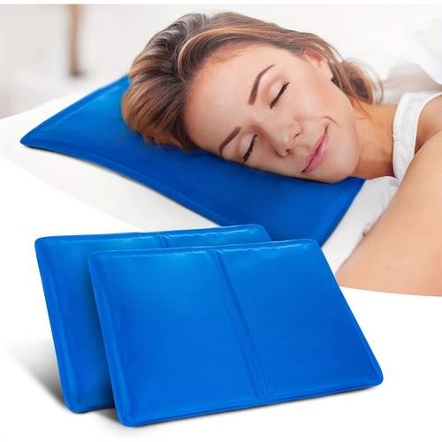 extra large cooling gel pillow enhances relieves and fever symptoms alleviates migraine headaches