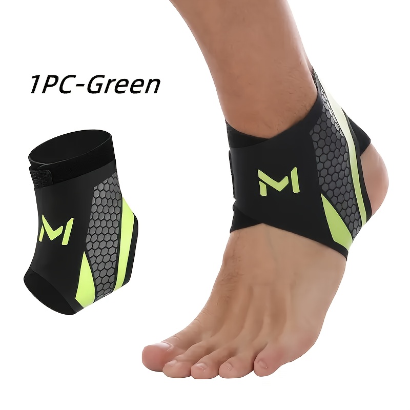 1pc Fitness ankle protector, made of breathable polyester material, suitable for sports such as basketball, football, mountain climbing, running, dance, etc