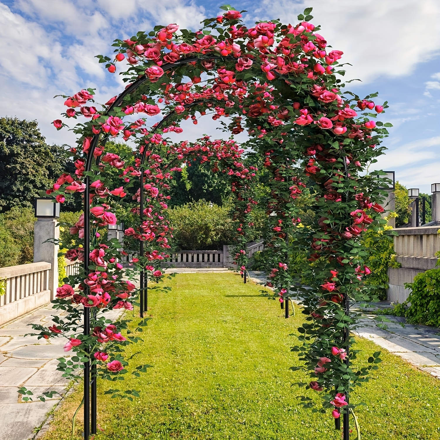 Metal Garden Pavilion Arch