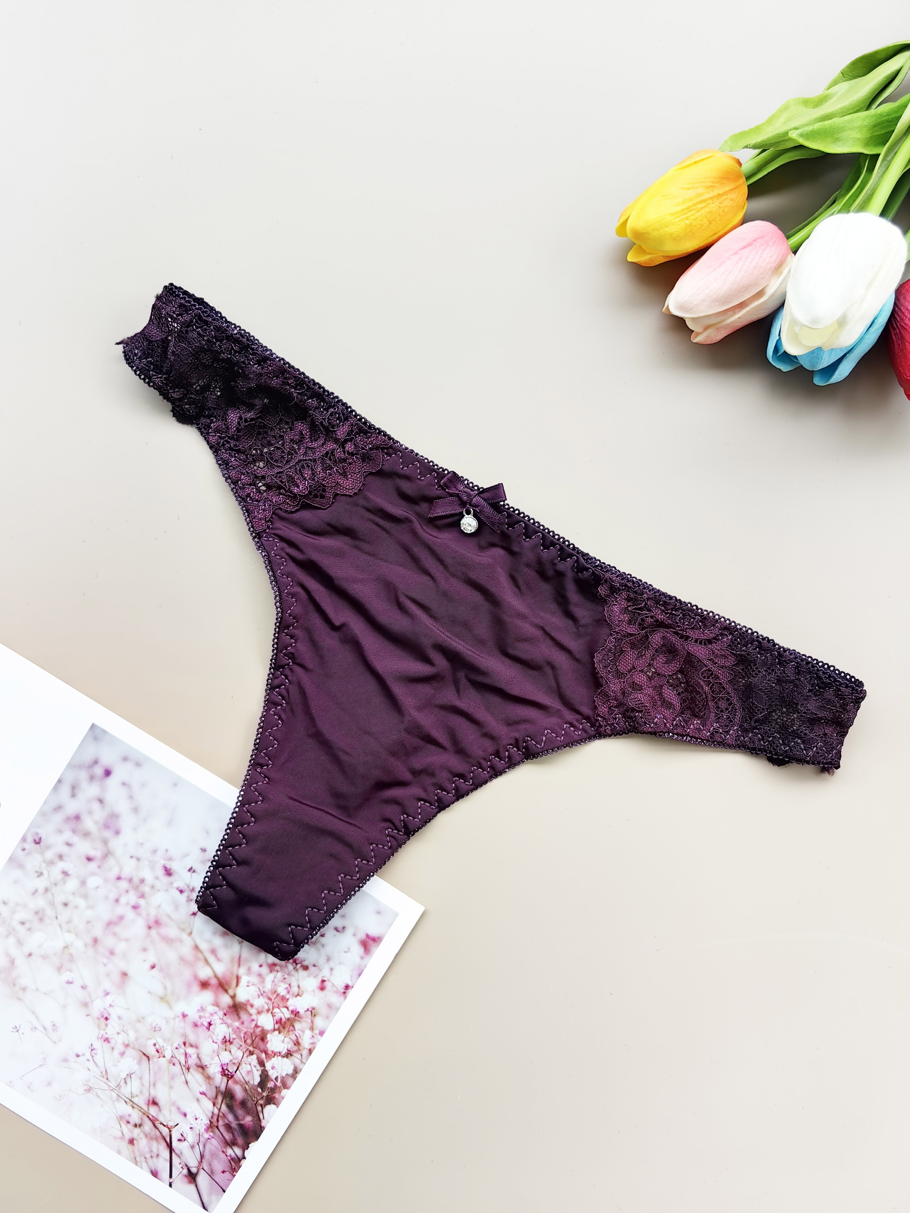 String Lila Spitze