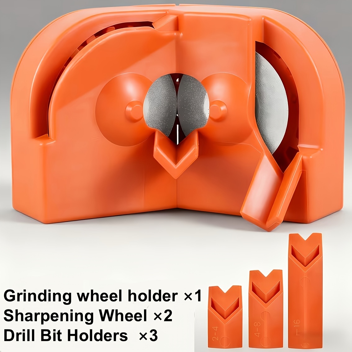 TEMU Drill Bit Sharpener, Multi-functional Drill Bit Sharpener, New Sharpener Suitable For All Drill Bits, Can Sharpen Scissors And Cutting Tools,